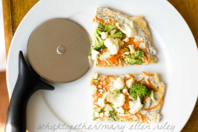 Cool Vegge Pizza on Whisk Together